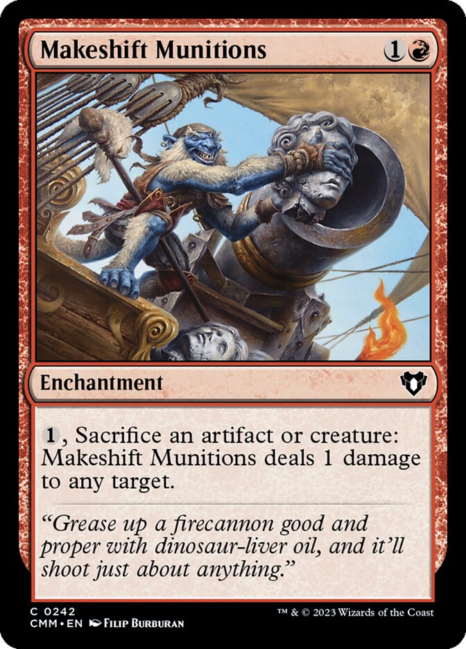 Makeshift Munitions, Commander Masters · 0242