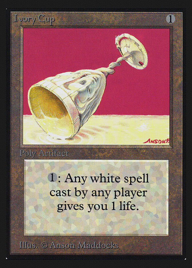 Ivory Cup, Intl. Collectors' Edition · 252