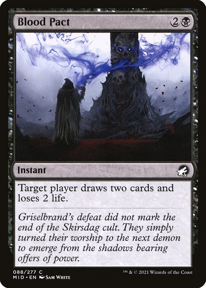Blood Pact, Innistrad: Midnight Hunt · 088/277