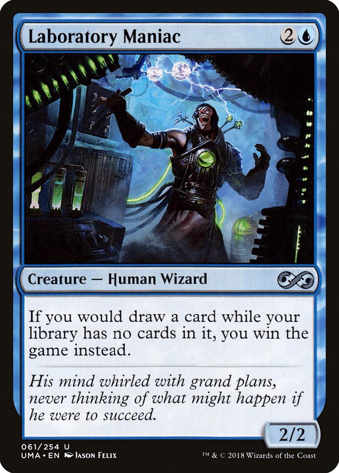 Laboratory Maniac, Ultimate Masters · 061/254
