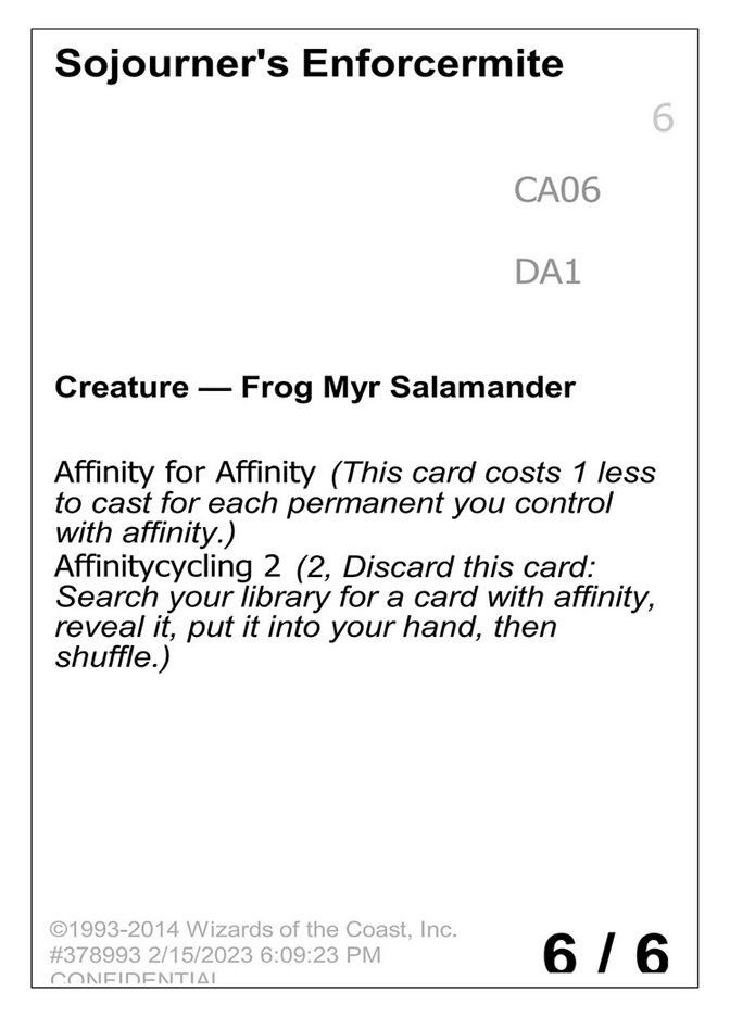 Sojourner's Enforcermite, Unknown Event · ca06b