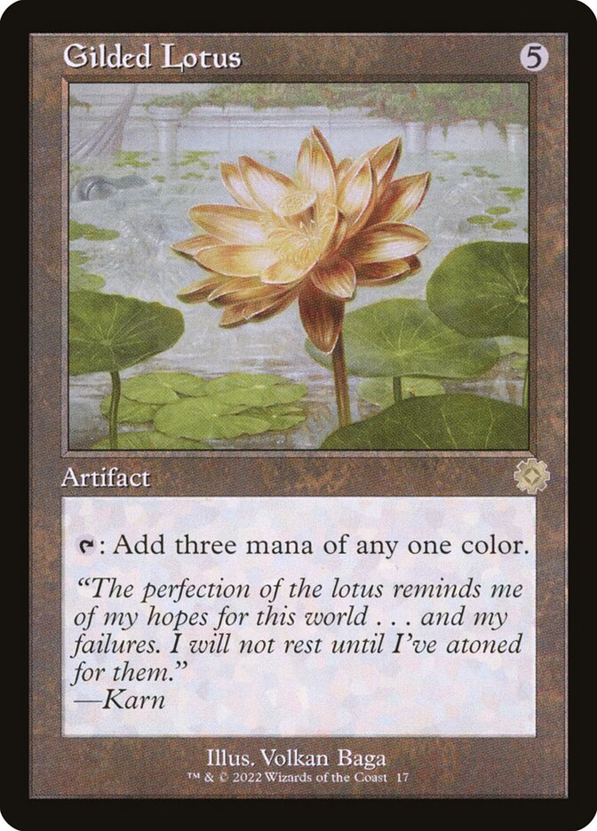 Gilded Lotus, The Brothers' War Retro Artifacts · 017/063