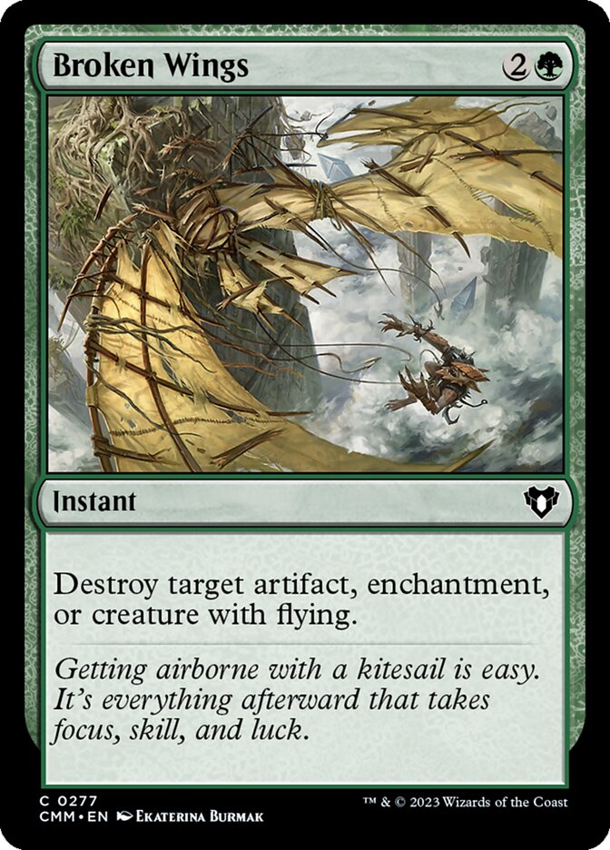Broken Wings, Commander Masters · 0277