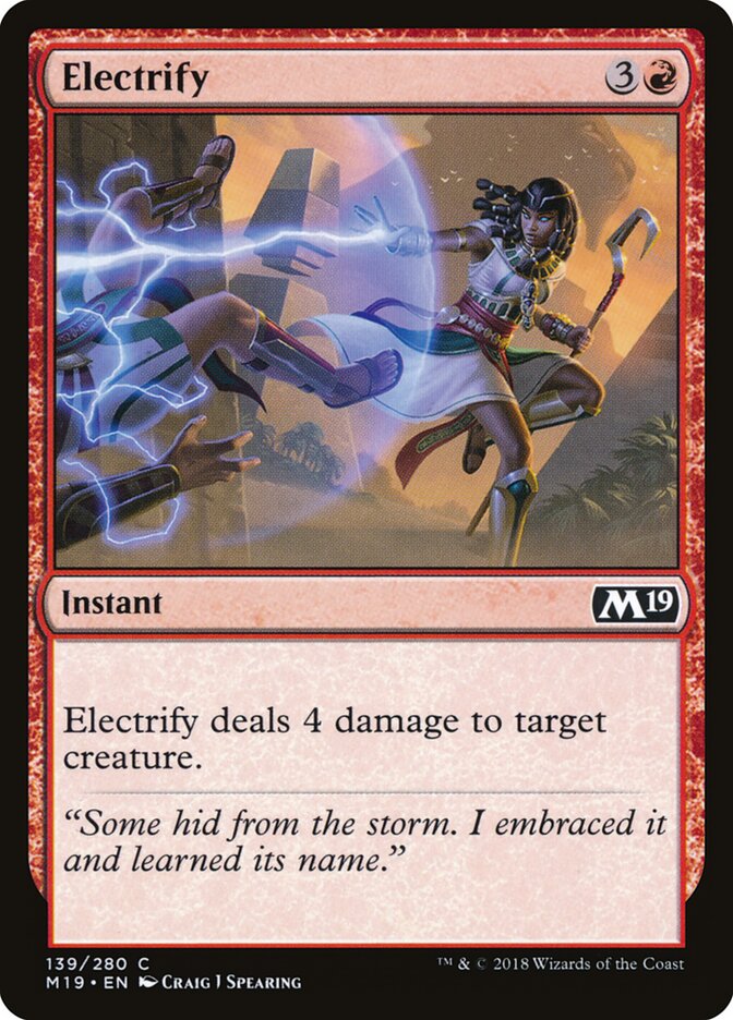 Electrify, Core Set 2019 · 139/280