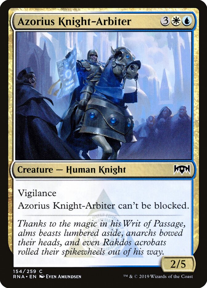 Azorius Knight-Arbiter, Ravnica Allegiance · 154/259