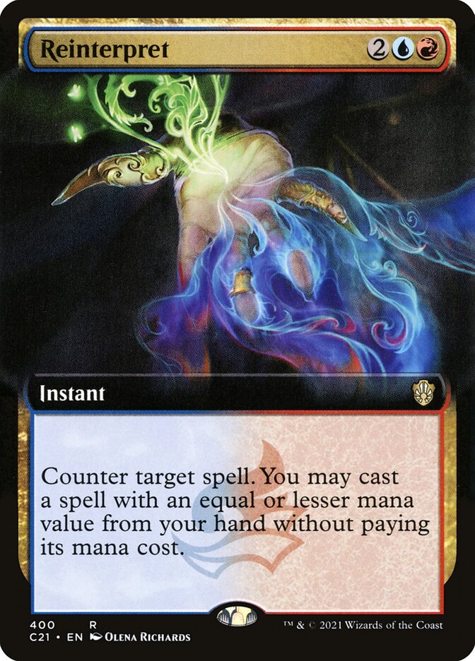 Reinterpret, Commander 2021 · 400