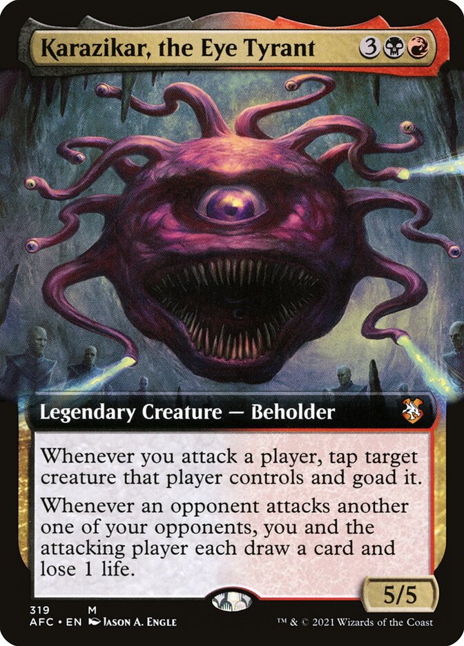 Karazikar, the Eye Tyrant, Forgotten Realms Commander · 319