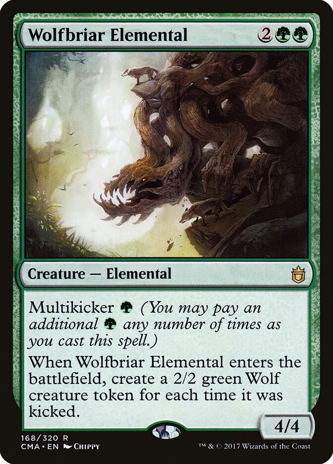 Wolfbriar Elemental, Commander Anthology · 168/320