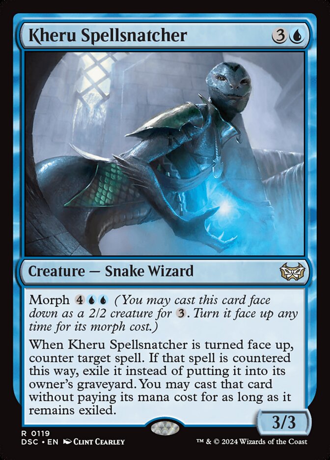 Kheru Spellsnatcher, Duskmourn: House of Horror Commander · 0119