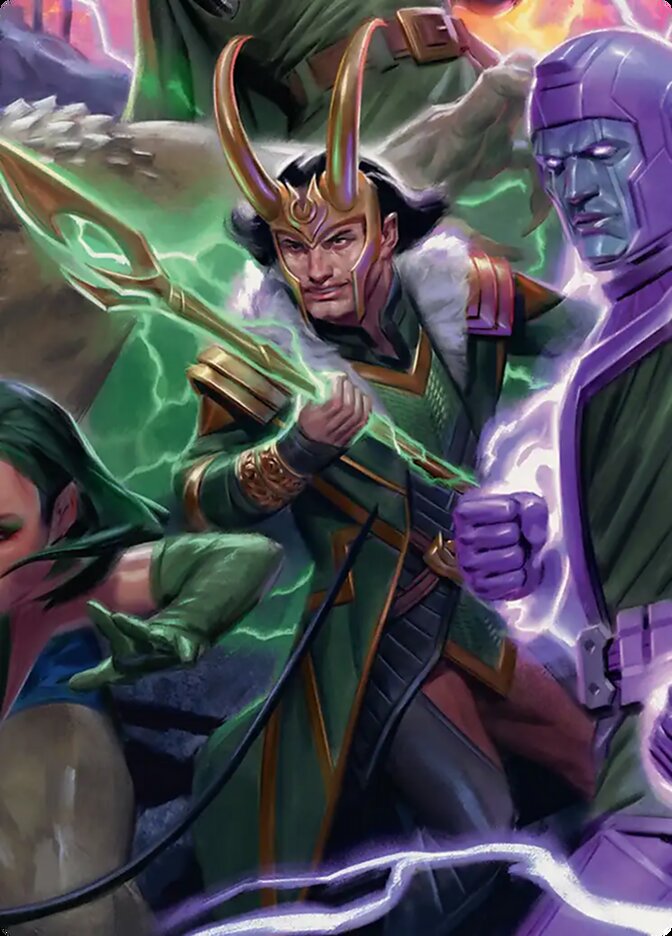 Loki, God of Lies // Loki, God of Lies, Marvel Super Heroes Art Series · 12b