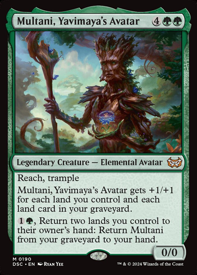 Multani, Yavimaya's Avatar, Duskmourn: House of Horror Commander · 0190
