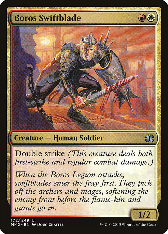 Boros Swiftblade, Modern Masters 2015 · 172/249
