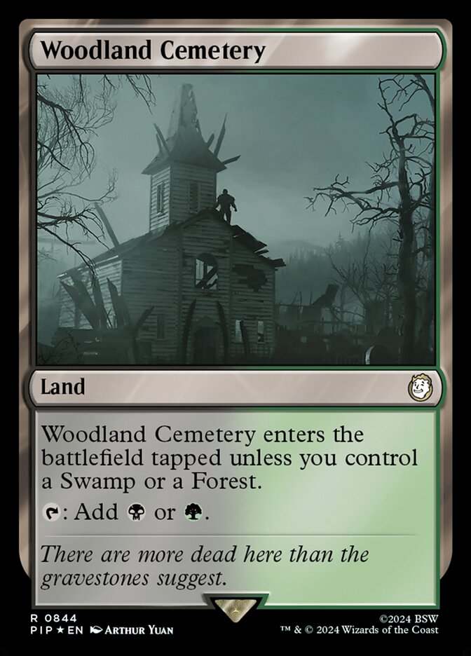 Woodland Cemetery, Fallout · 0844