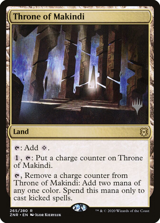 Throne of Makindi, Zendikar Rising Promos · 265/280