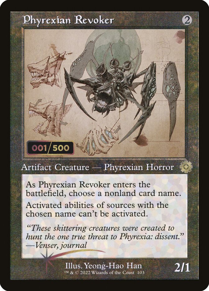 Phyrexian Revoker, The Brothers' War Retro Artifacts · 103z