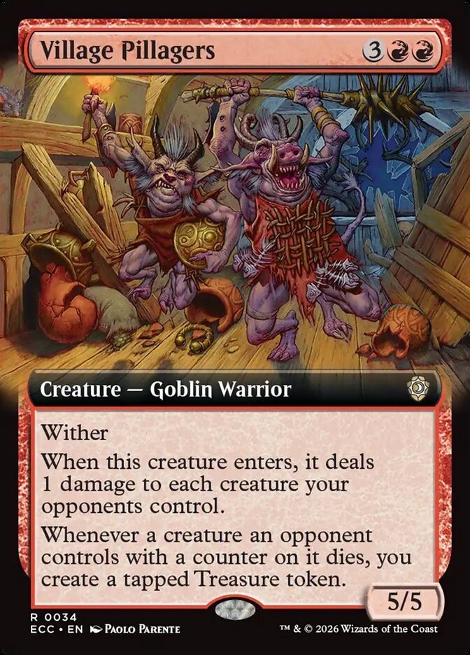 Village Pillagers, Lorwyn Eclipsed Commander · 0034