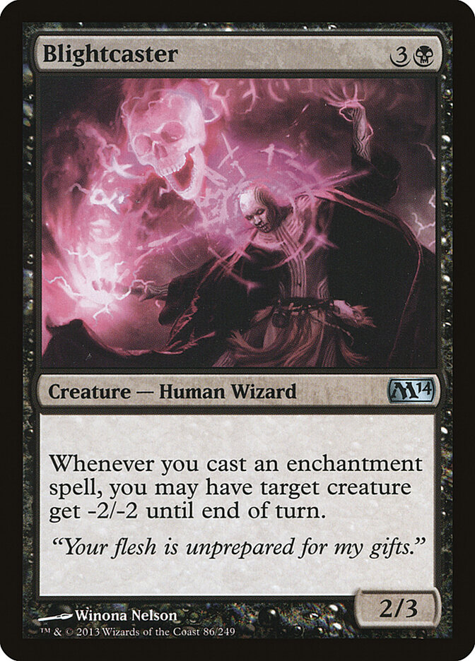Blightcaster, Magic 2014 · 86/249