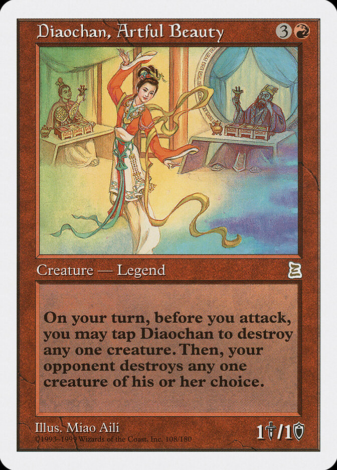 Diaochan, Artful Beauty, Portal Three Kingdoms · 108/180