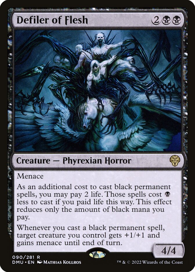Defiler of Flesh, Dominaria United · 090/281