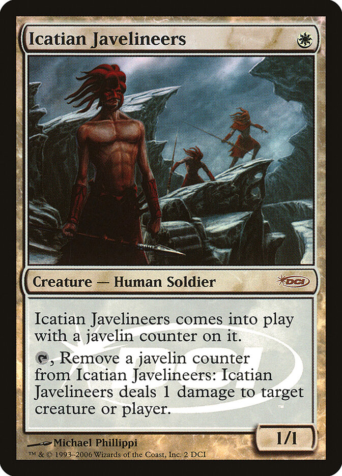 Icatian Javelineers, DCI Promos · 2/79