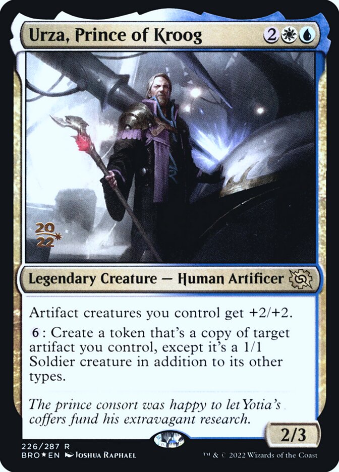 Urza, Prince of Kroog, The Brothers' War Promos · 226/287