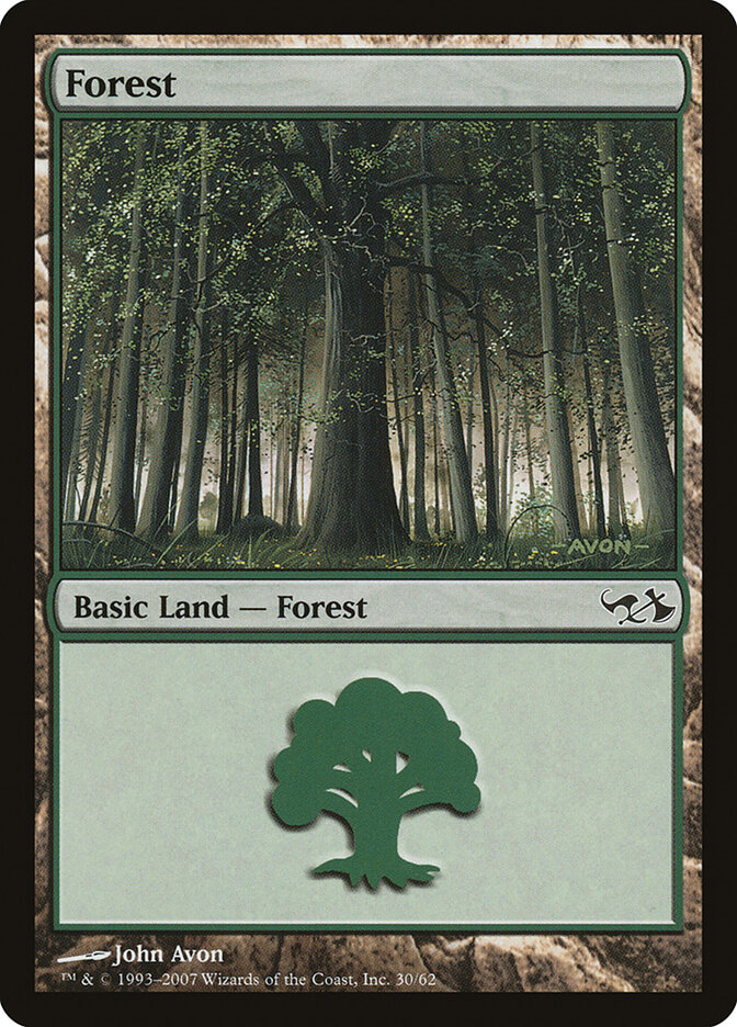 Forest, Duel Decks: Elves vs. Goblins · 30/62
