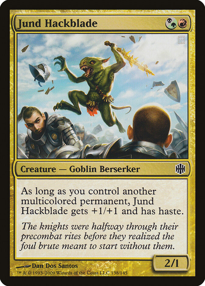 Jund Hackblade, Alara Reborn · 138/145