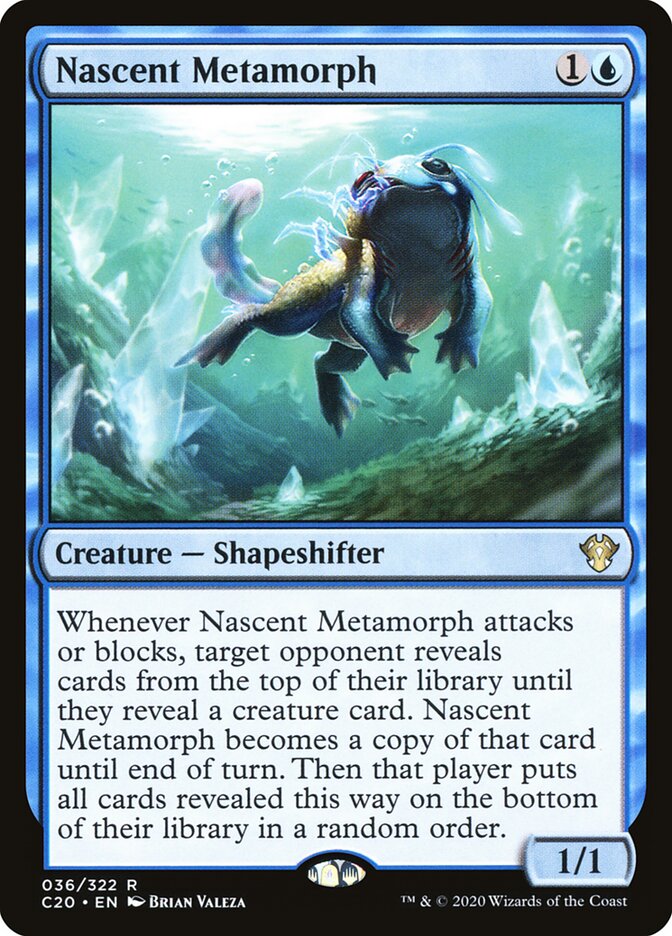 Nascent Metamorph, Commander 2020 · 036/322
