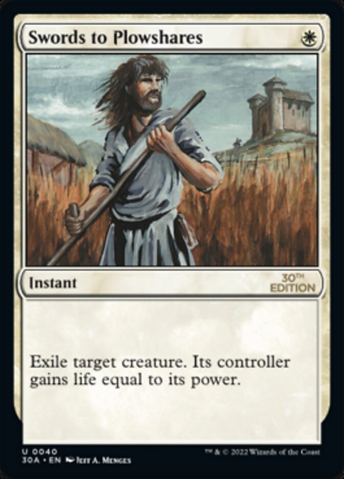 Swords to Plowshares, 30th Anniversary Edition · 040/594