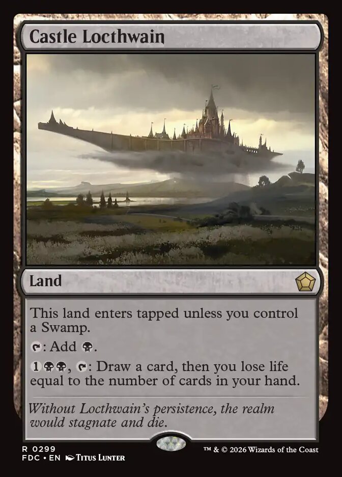 Castle Locthwain, Foundations Commander · 0299