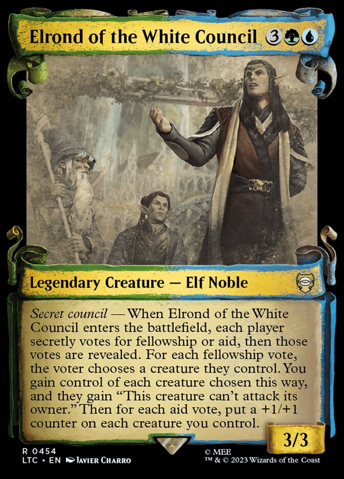 Elrond of the White Council, Tales of Middle-earth Commander · 0454