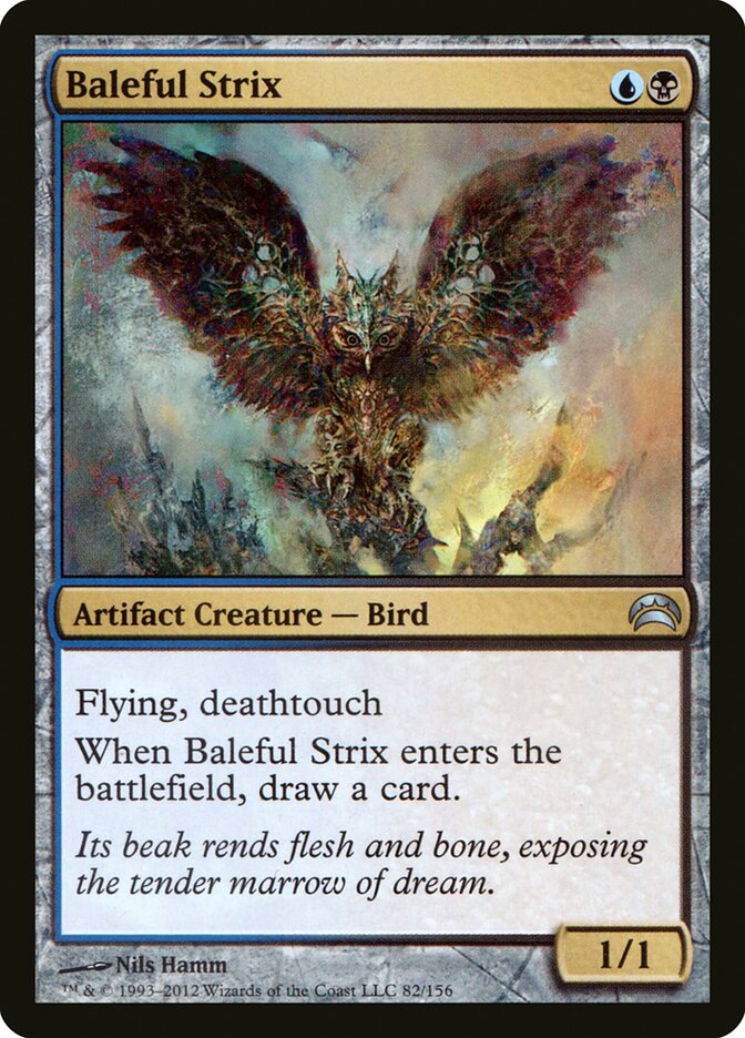 Baleful Strix, Planechase 2012 · 82/156