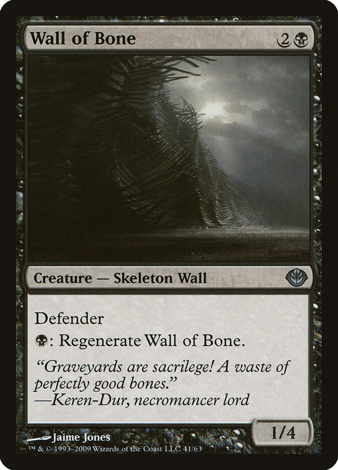 Wall of Bone, Duel Decks: Garruk vs. Liliana · 41/63
