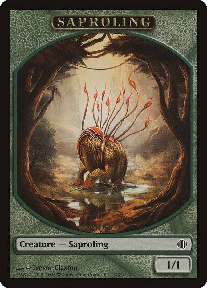Saproling, Shards of Alara Tokens · 9