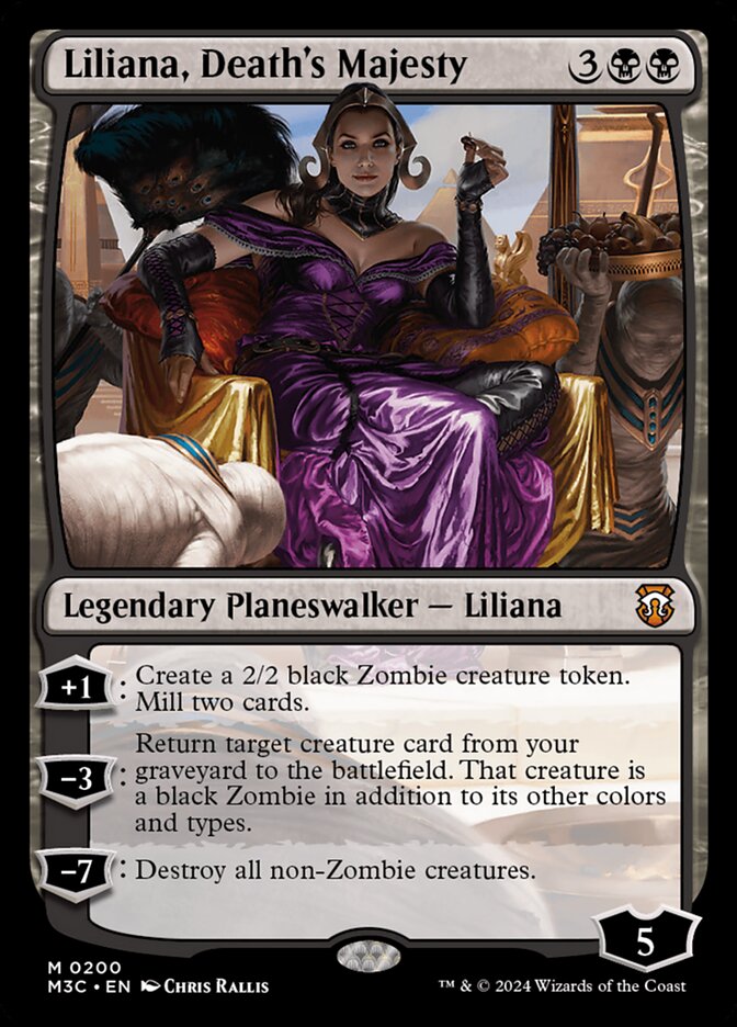 Liliana, Death's Majesty, Modern Horizons 3 Commander · 0200