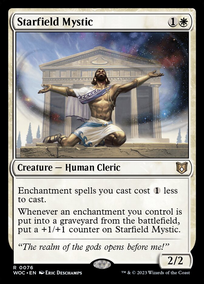 Starfield Mystic, Wilds of Eldraine Commander · 0076