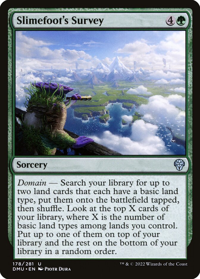 Slimefoot's Survey, Dominaria United · 178/281