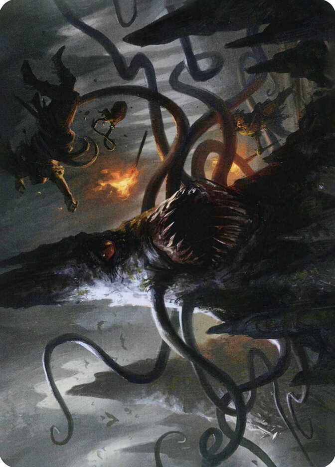 Lurking Roper // Roper, Adventures in the Forgotten Realms Art Series · 025