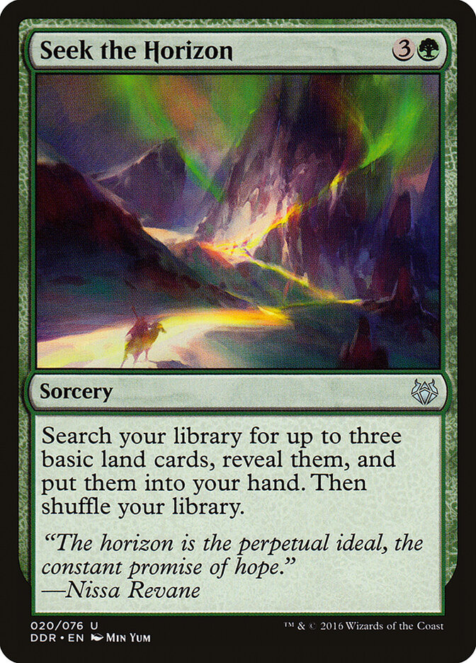 Seek the Horizon, Duel Decks: Nissa vs. Ob Nixilis · 020/076