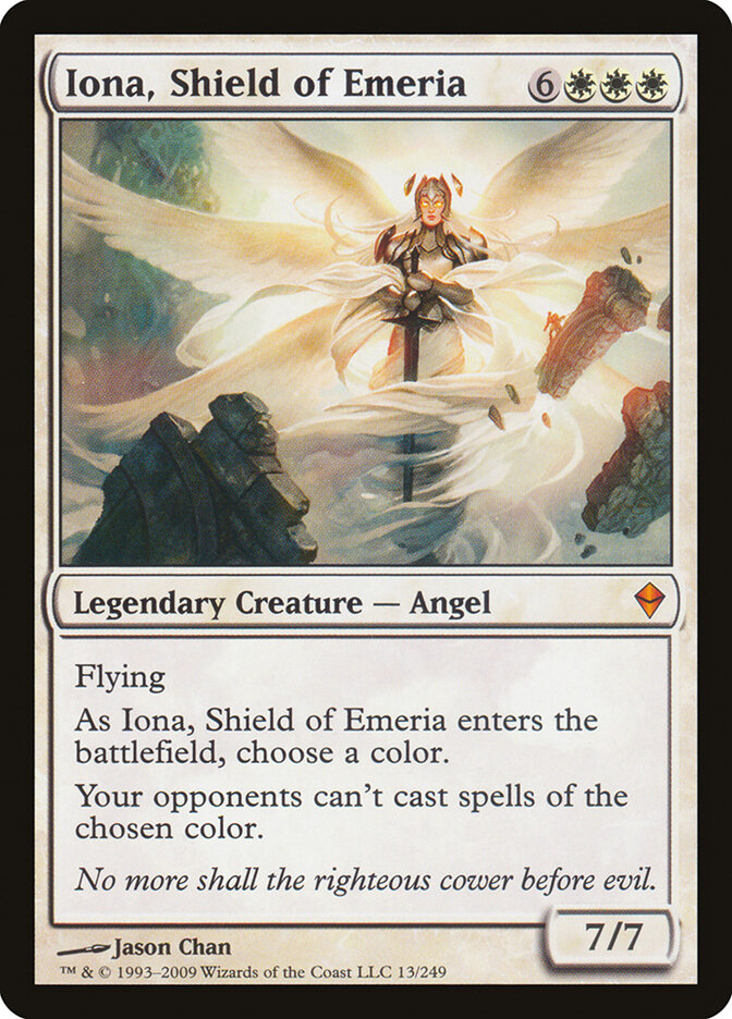 Iona, Shield of Emeria, Zendikar · 13/249