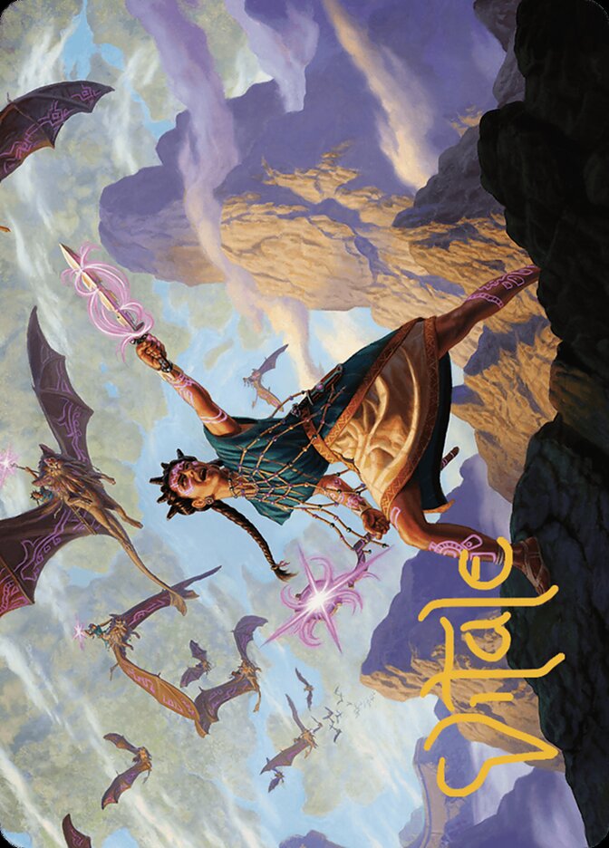 Warden of the Inner Sky // Warden of the Inner Sky, The Lost Caverns of Ixalan Art Series · 0007