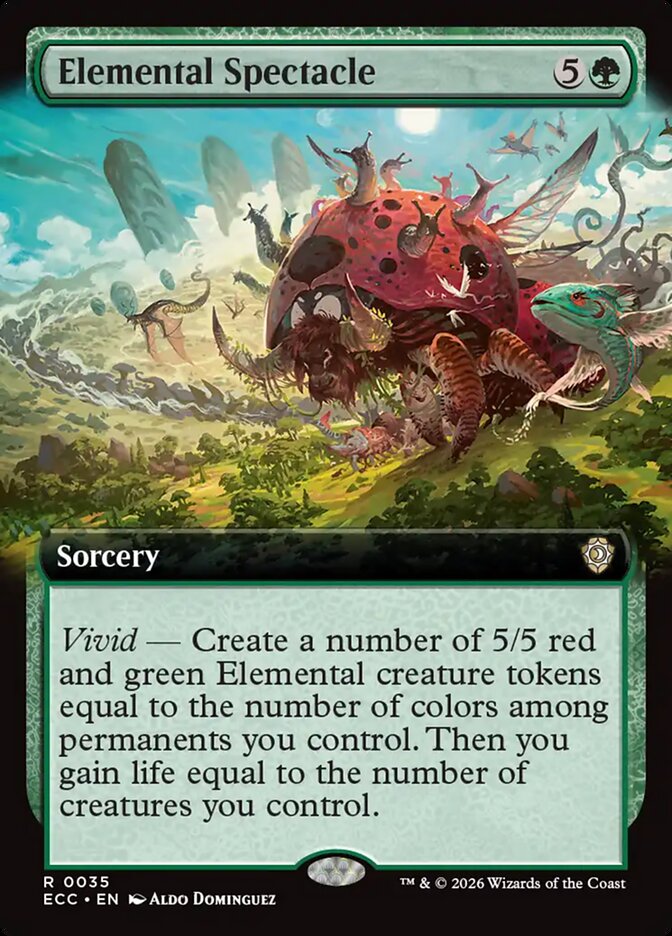 Elemental Spectacle, Lorwyn Eclipsed Commander · 0035