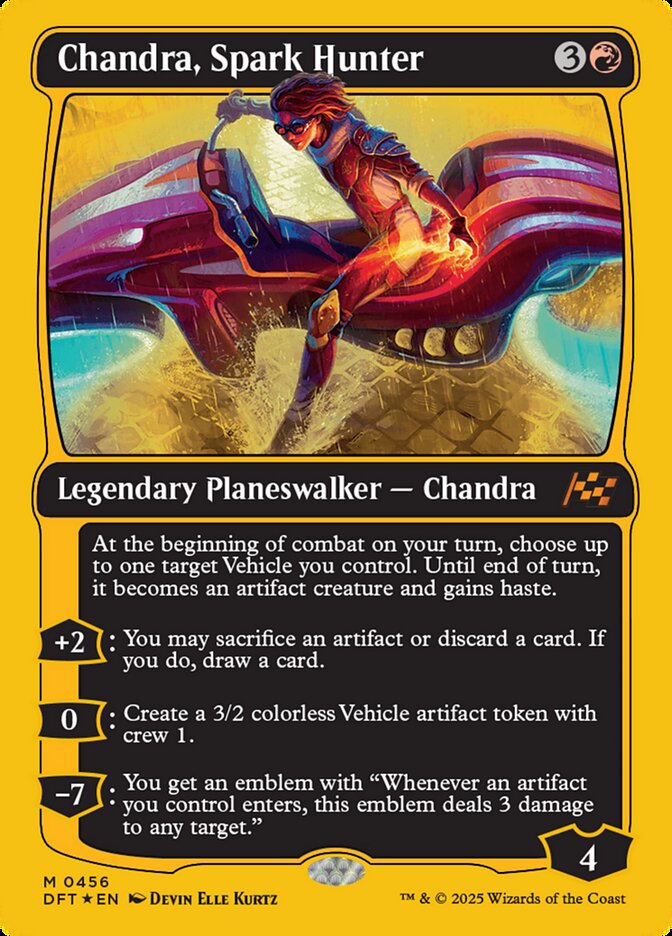 Chandra, Spark Hunter, Aetherdrift · 0456