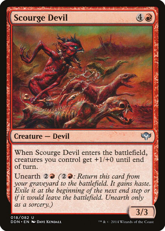 Scourge Devil, Duel Decks: Speed vs. Cunning · 018/082