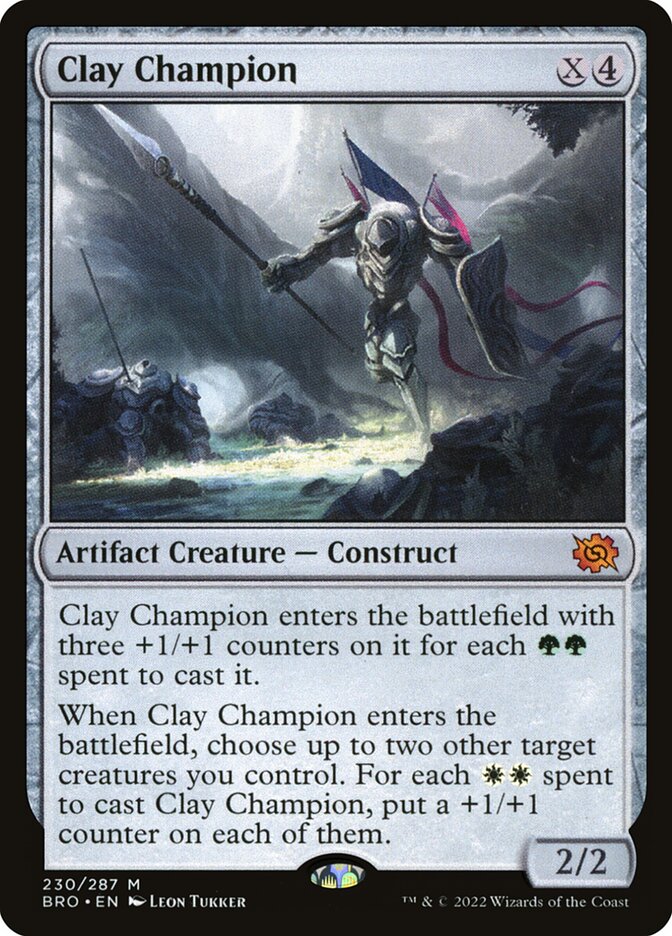 Clay Champion, The Brothers' War · 230/287