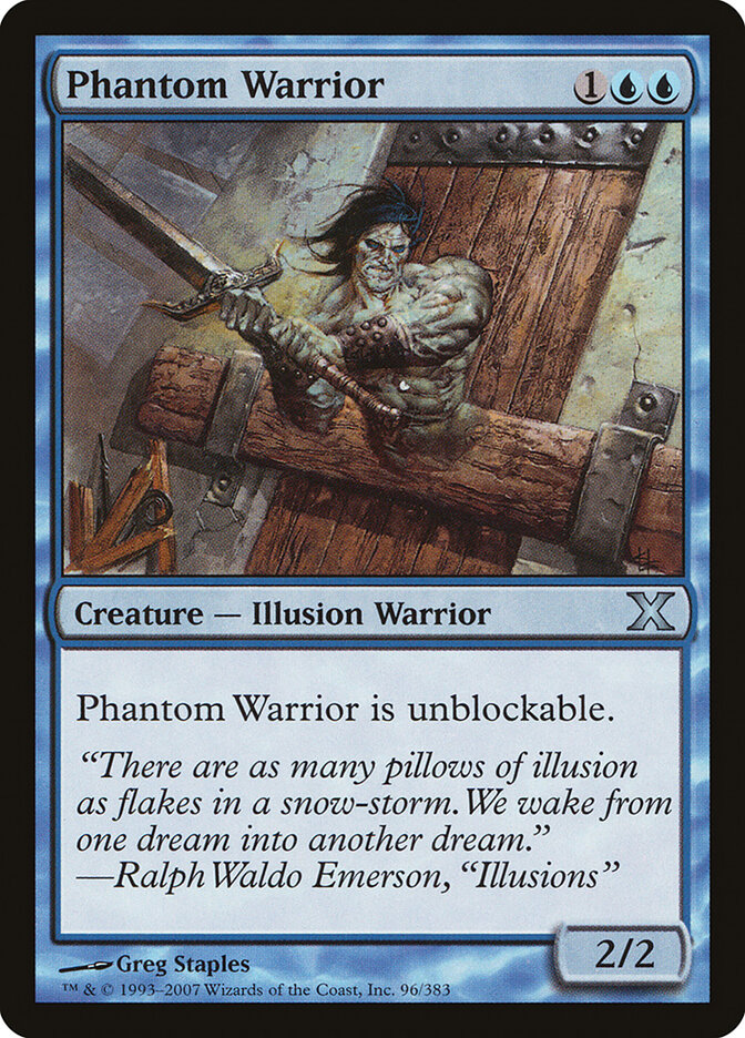 Phantom Warrior, Tenth Edition · 96/383