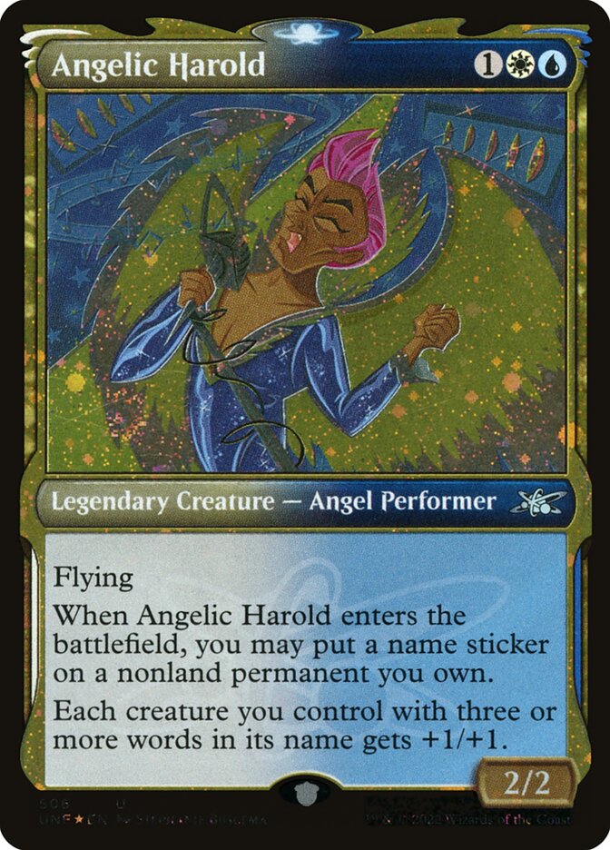 Angelic Harold, Unfinity · 506