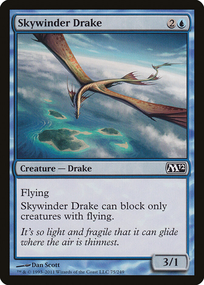 Skywinder Drake, Magic 2012 · 75/249