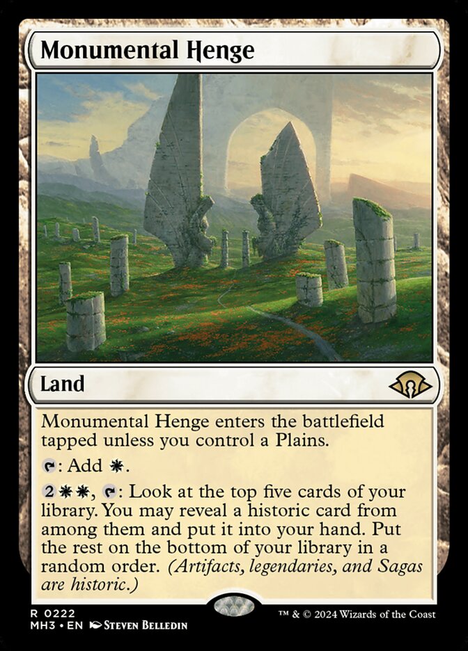Monumental Henge, Modern Horizons 3 · 0222