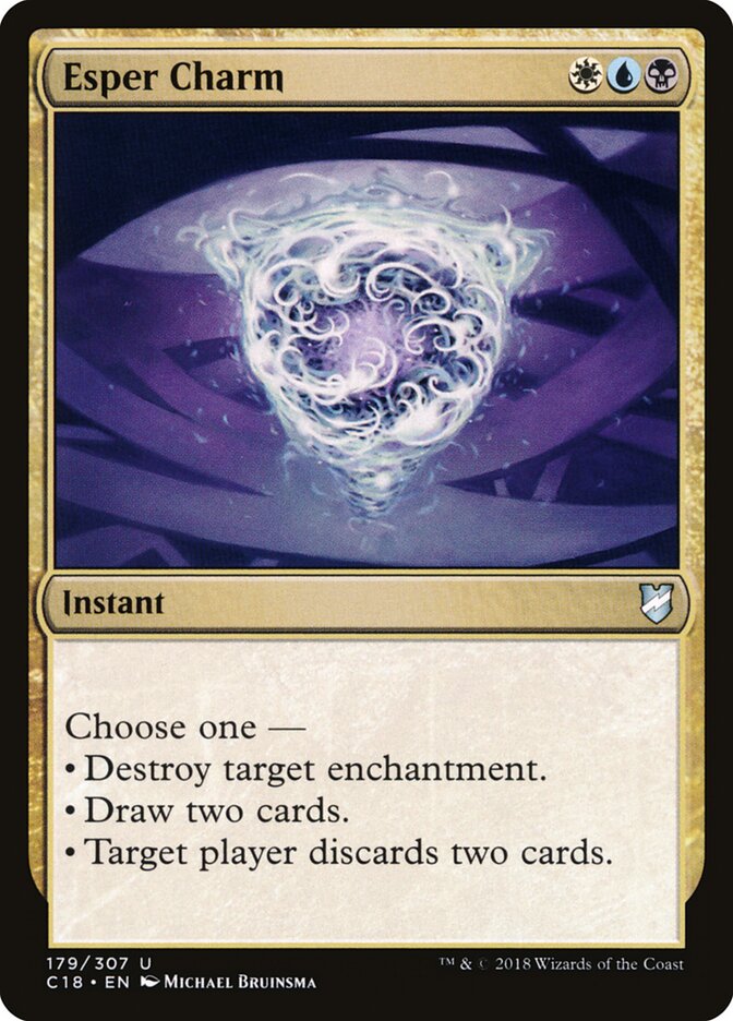 Esper Charm, Commander 2018 · 179/307